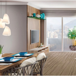 Piso Laminado Linha Prime Click / Noce Oro