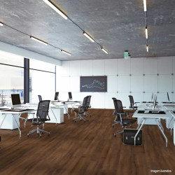 Piso Vinílico Linha Office Plus Plank / Amaro Oak