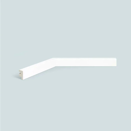 Rodapé poliestireno branco 3cm