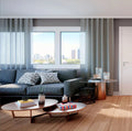 Piso Laminado Eucafloor Prime Click / Nogueira Natural