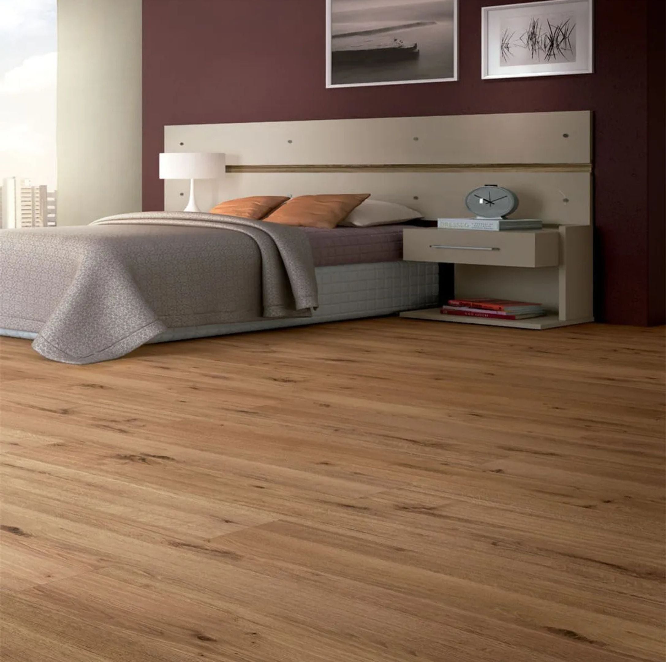 Piso Laminado Eucafloor Prime Click / Valência